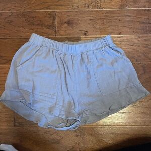 Women's Light Gray Shorts